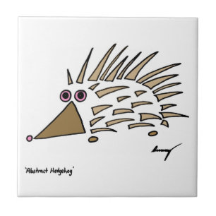 Abstract Hedgehog Tile