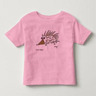 Abstract Hedgehog Toddlers Ringer T-Shirt