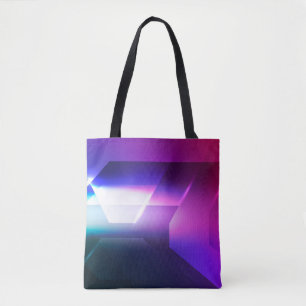 Abstract Hexagonal shape backgroundabstract, art, Tote Bag