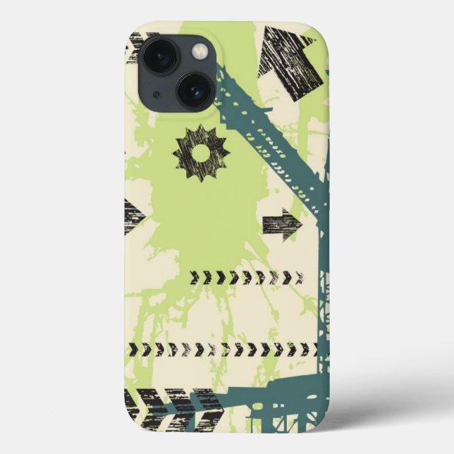 Abstract hi-tech background Case-Mate iPhone case (Back)