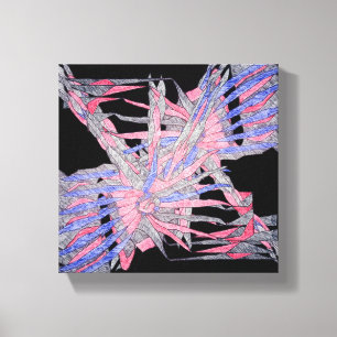 Abstract Hidden Harmony Canvas Print