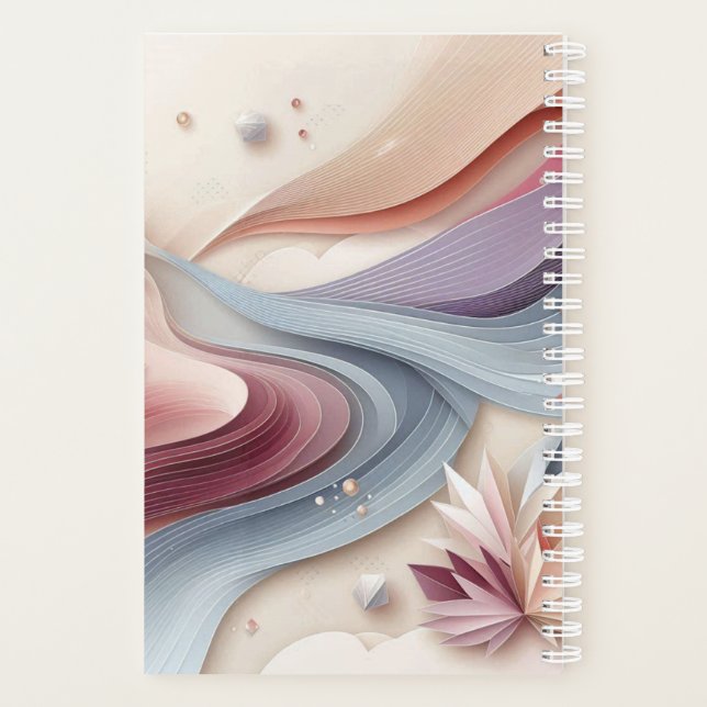 Abstract Hills & Elements Planner (Back)