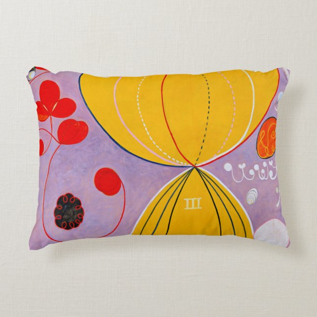 Abstract Hilma af Klint – The Ten Largest No. 7 Decorative Cushion (Front)