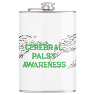 abstract hip flask