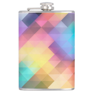 Abstract Hip Flask
