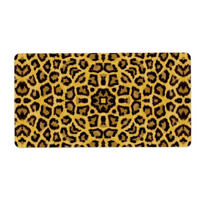 Abstract Hipster Cheetah Animal Print (Front)