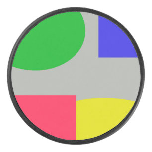 Abstract Hockey Puck