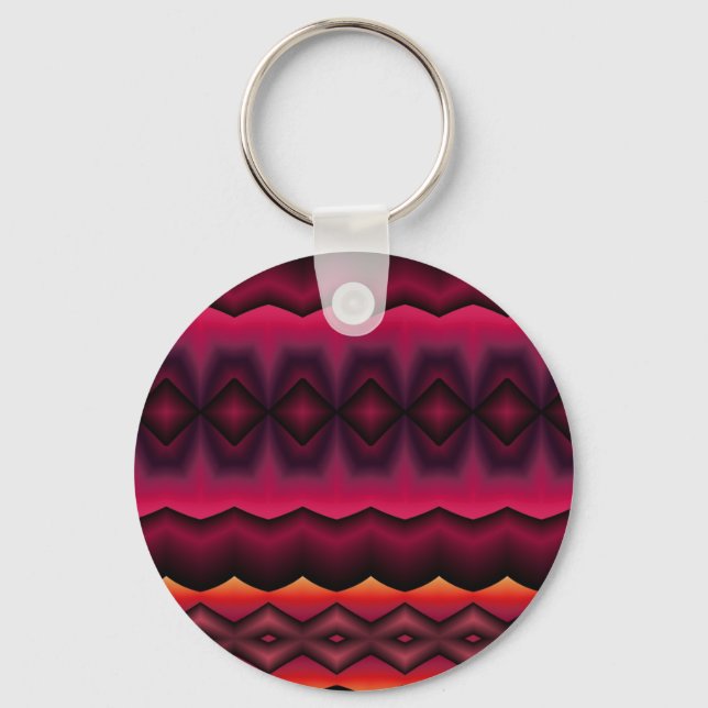 abstract horizon key ring (Front)