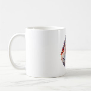 Abstract Horse Art A Colourful Twist on Wildlife I Coffee Mug