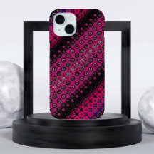 Abstract Hot Pink Pattern iPhone / iPad case