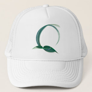 Abstract Hummingbird Trucker Hat