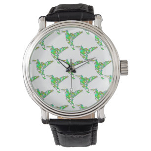 Abstract Hummingbird Watch