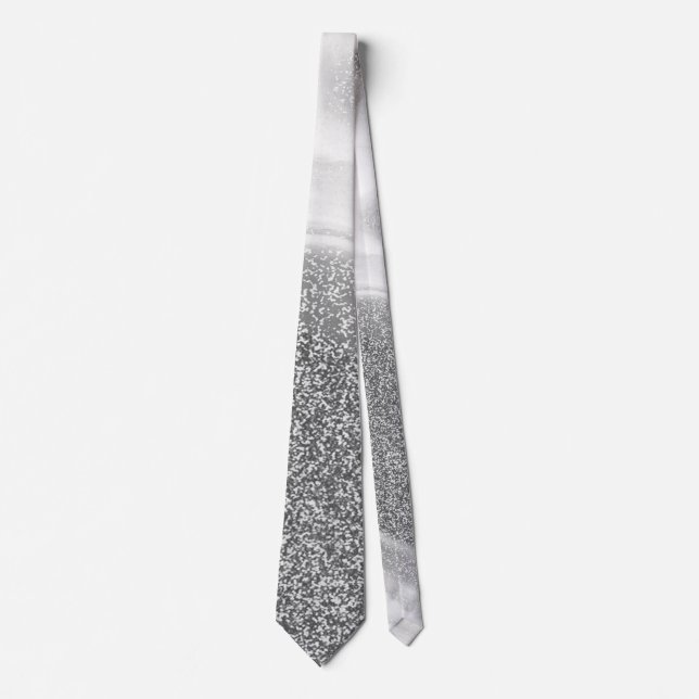 Abstract Illustration Fluid Art Design Background  Tie (Front)