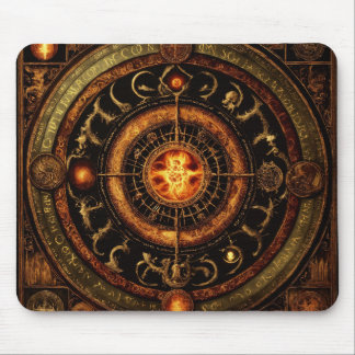 Abstract Impressions Mouse Pad" Mouse Mat