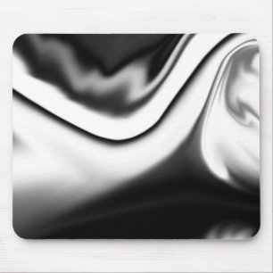 Abstract in Black and white Mouse Mat