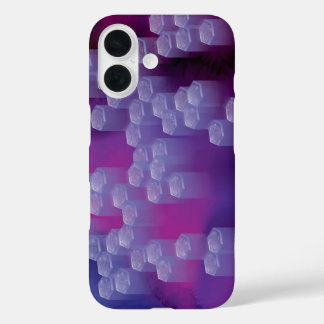 Abstract in Purples iPhone 16 Case