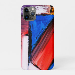 Abstract in Red IPhone case