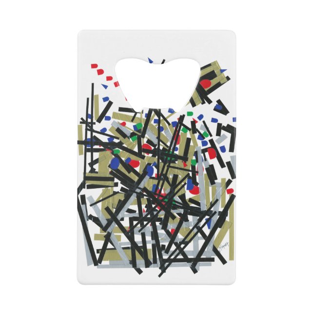 Abstract in Tape & Letterforms 1 (Front)