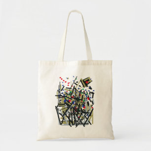 Abstract in Tape & Letterforms 1 Tote Bag