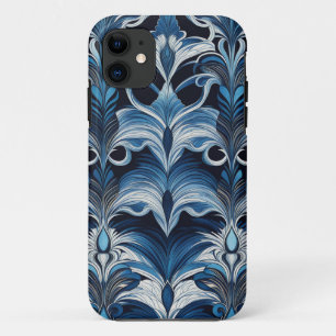 Abstract Indigo #1 iPhone 11 Case
