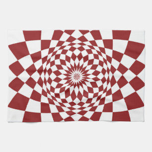 Abstract Interior Design Tea Towel