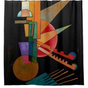 Abstract Interpretation by Wassily Kandinsky Shower Curtain
