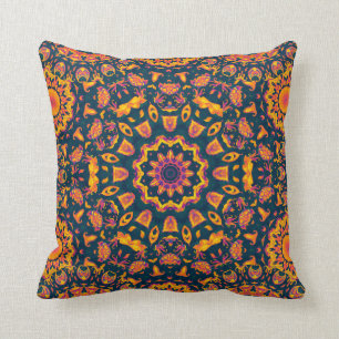 Abstract islamic pattern, arabian style. Seamless  Cushion