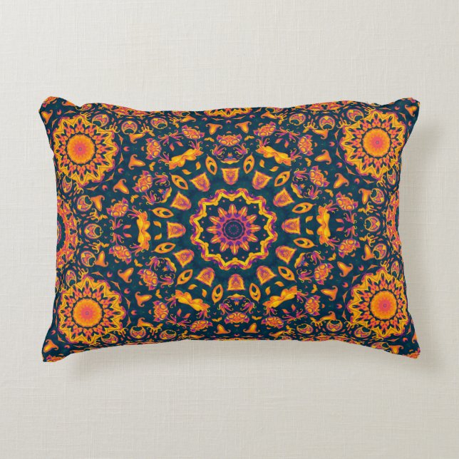 Abstract islamic pattern, arabian style. Seamless  Decorative Cushion (Front)