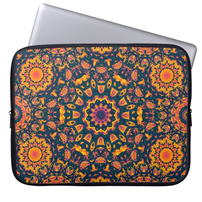 Abstract islamic pattern, arabian style. Seamless  Laptop Sleeve (Front)
