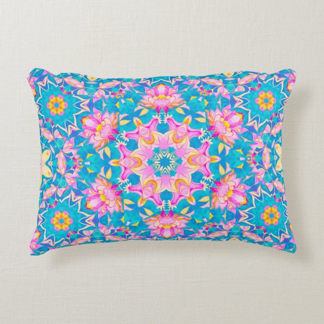 Abstract islamic pattern in arabian style. Seamles Decorative Cushion (Front)