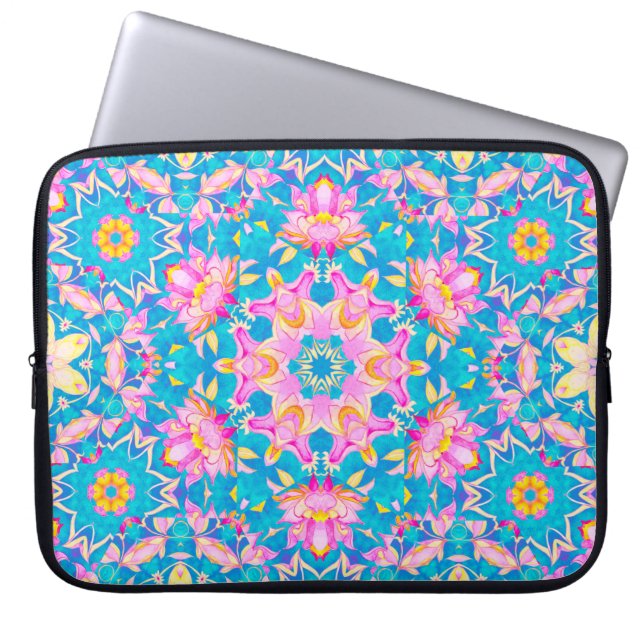 Abstract islamic pattern in arabian style. Seamles Laptop Sleeve (Front)