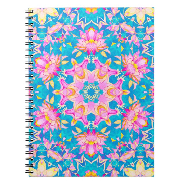 Abstract islamic pattern in arabian style. Seamles Notebook (Front)