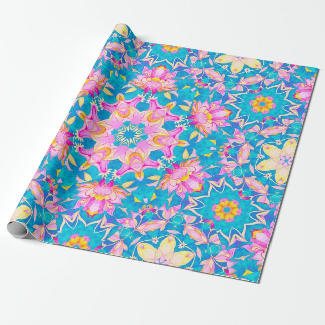 Abstract islamic pattern in arabian style. Seamles Wrapping Paper (Unrolled)
