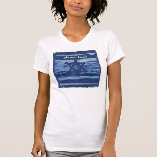 ABSTRACT ISRAEL BLUE T-Shirt