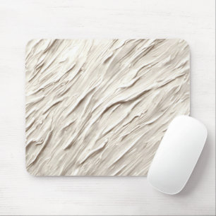 Abstract Ivory Texture Mouse Mat