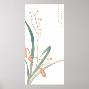 Abstract Japanese design Poster