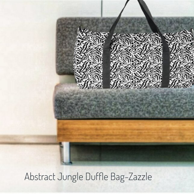 Abstract Jungle Duffle Bag (Creator Uploaded)