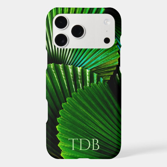 Abstract Jungle Leaf Fan Design Case-Mate iPhone C (Back)