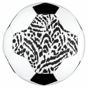 Abstract Jungle Soccer Ball