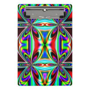 Abstract Kaleidoscope Colourful Design-11438 Mini Clipboard