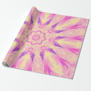 Abstract kaleidoscope pastel background. Beautiful Wrapping Paper