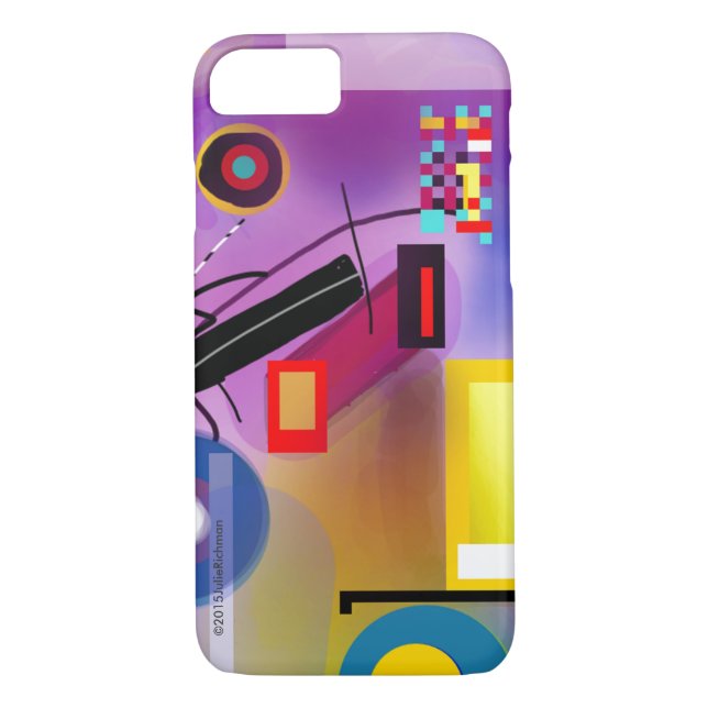 Abstract Kandinsky Inspired iPhone 7 case (Back)