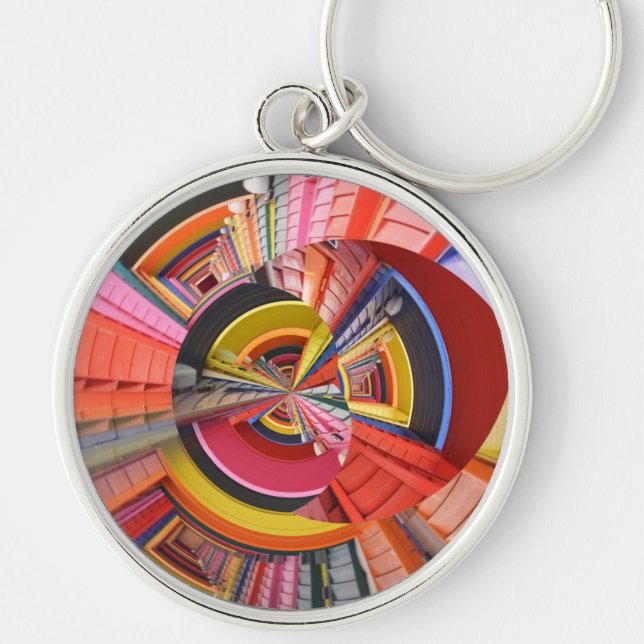 Abstract Key Ring (Front)