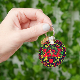 Abstract Key Ring