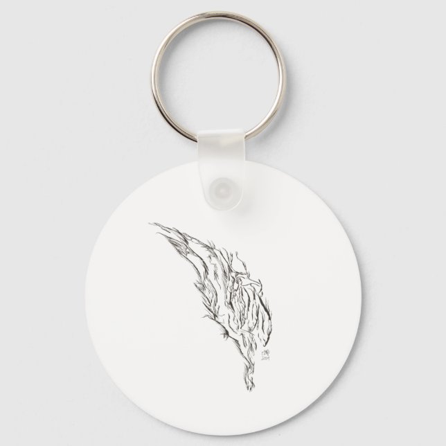 abstract key ring (Front)