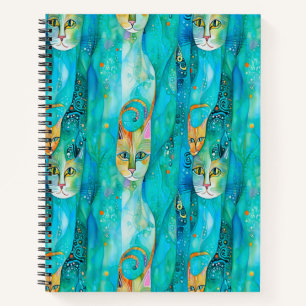 Abstract Kittens  Notebook