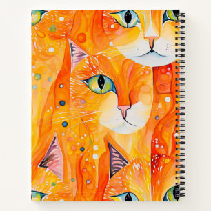 Abstract Kittens Notebook