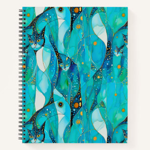 Abstract Kittens Notebook