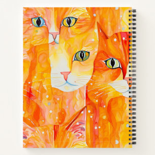 Abstract Kittens Notebook
