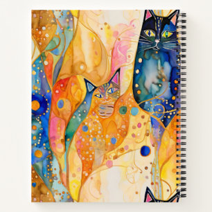 Abstract Kittens Notebook